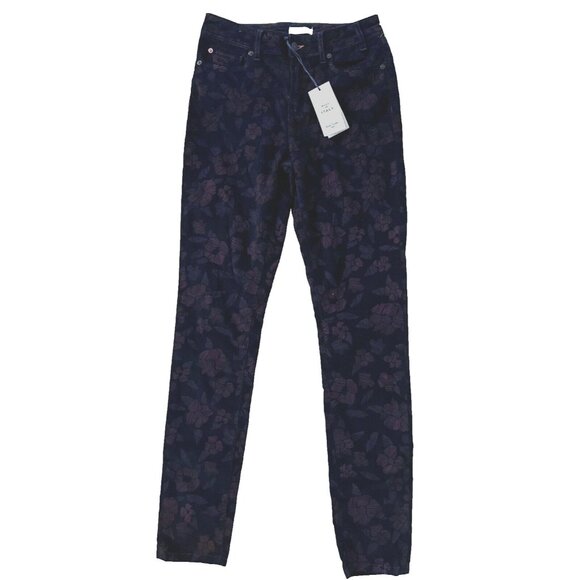 Paul Smith Floral Velvet Pant Black Multi ( 29 ) - Picture 1 of 3